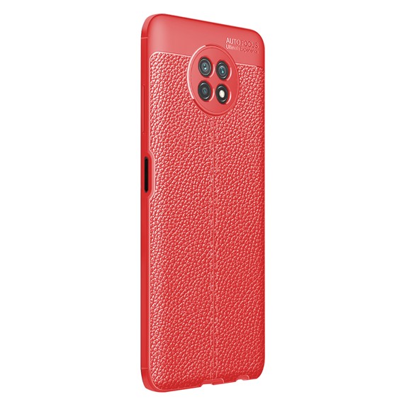 CaseUp Xiaomi Redmi Note 9 5G Kılıf Niss Silikon Kırmızı 2